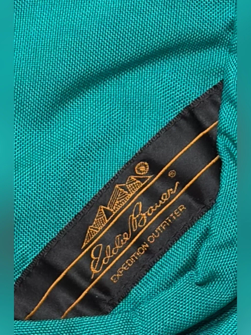 Eddie Bauer Teal Green Backpack with Black Accents